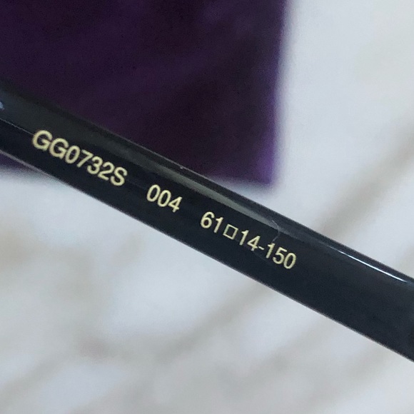 ?NEW GUCCI FLAT TOP SUNGLASSES ? main image 8